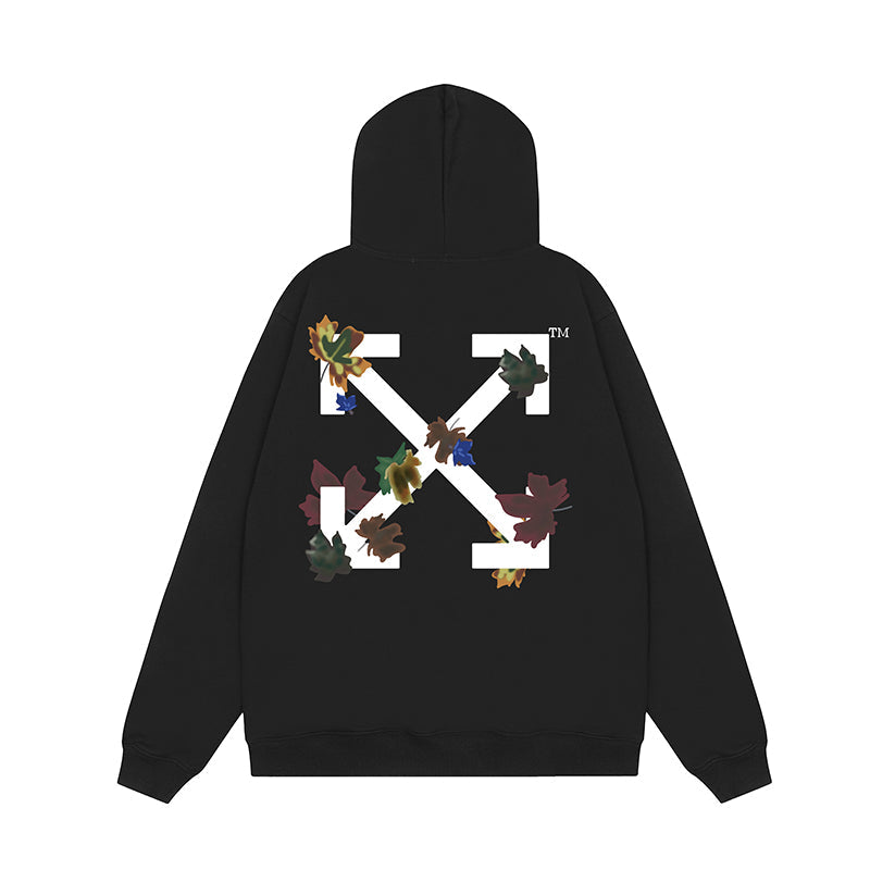 OFF WHITE Hoodie Trendy Street Style Personalized Cotton