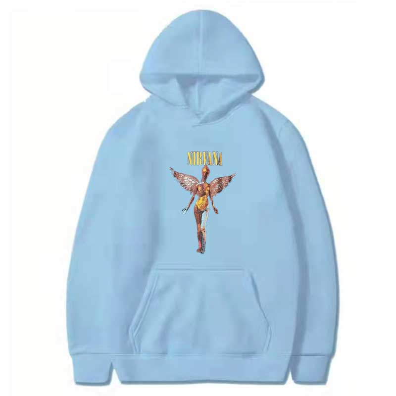 Nirvana Hoodie Ye Distressed Hoodie Sweatshirt Rock Hip Hop Men And Women