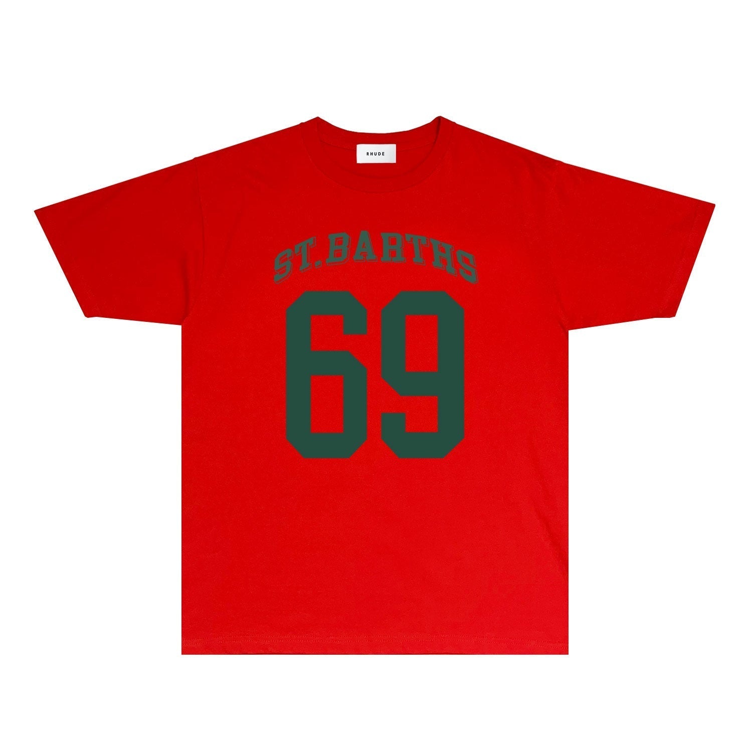 Rhude T Shirts Printed Trendy Pure Cotton