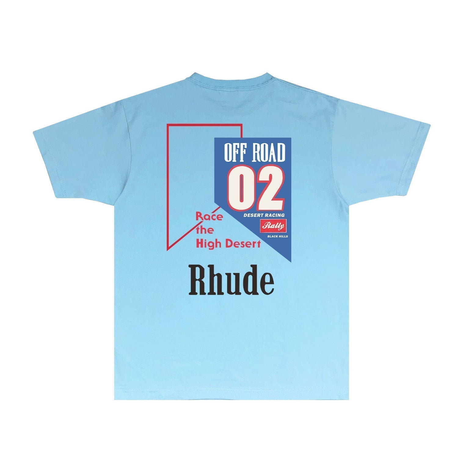 Rhude T Shirts Printed Trendy Pure Cotton