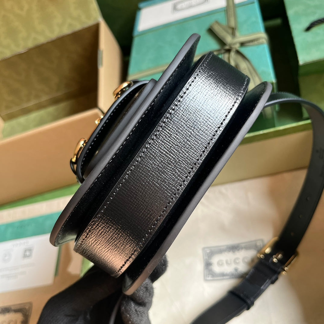 ＧＣＣＩHORSEBIT 1955 SOFT BAG BLACK