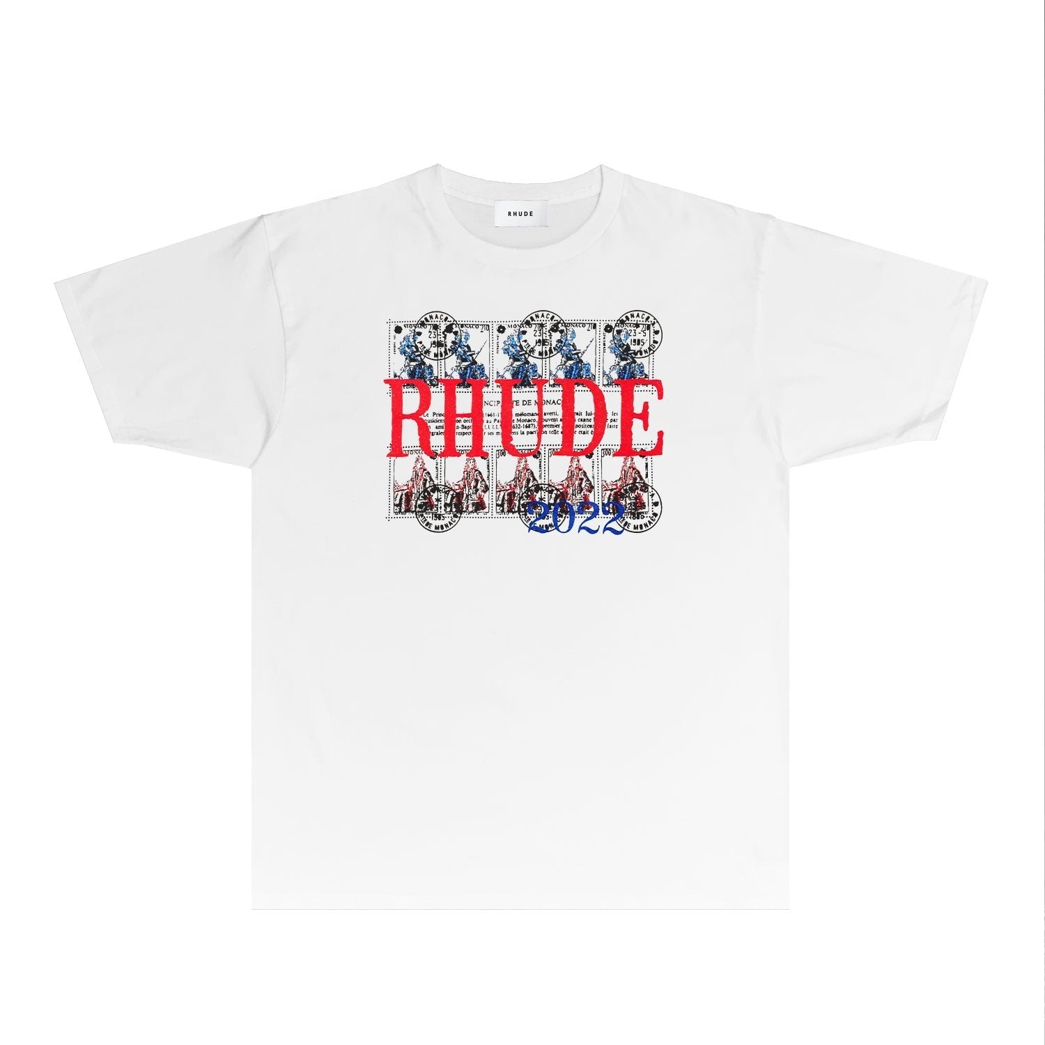 Rhude T Shirts Printed Trendy Pure Cotton