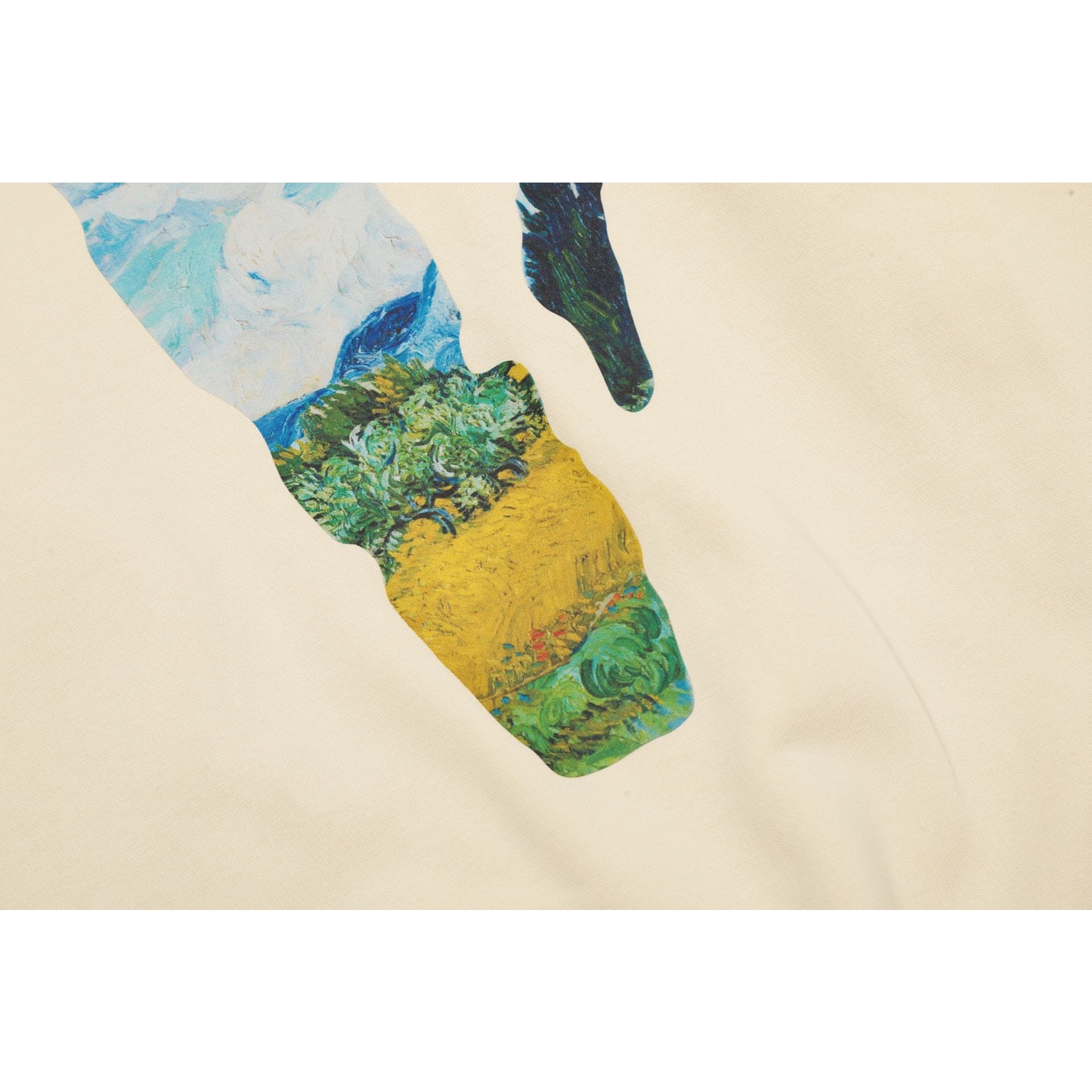 Vlone Hoodie autumn and winter scenery big V letter