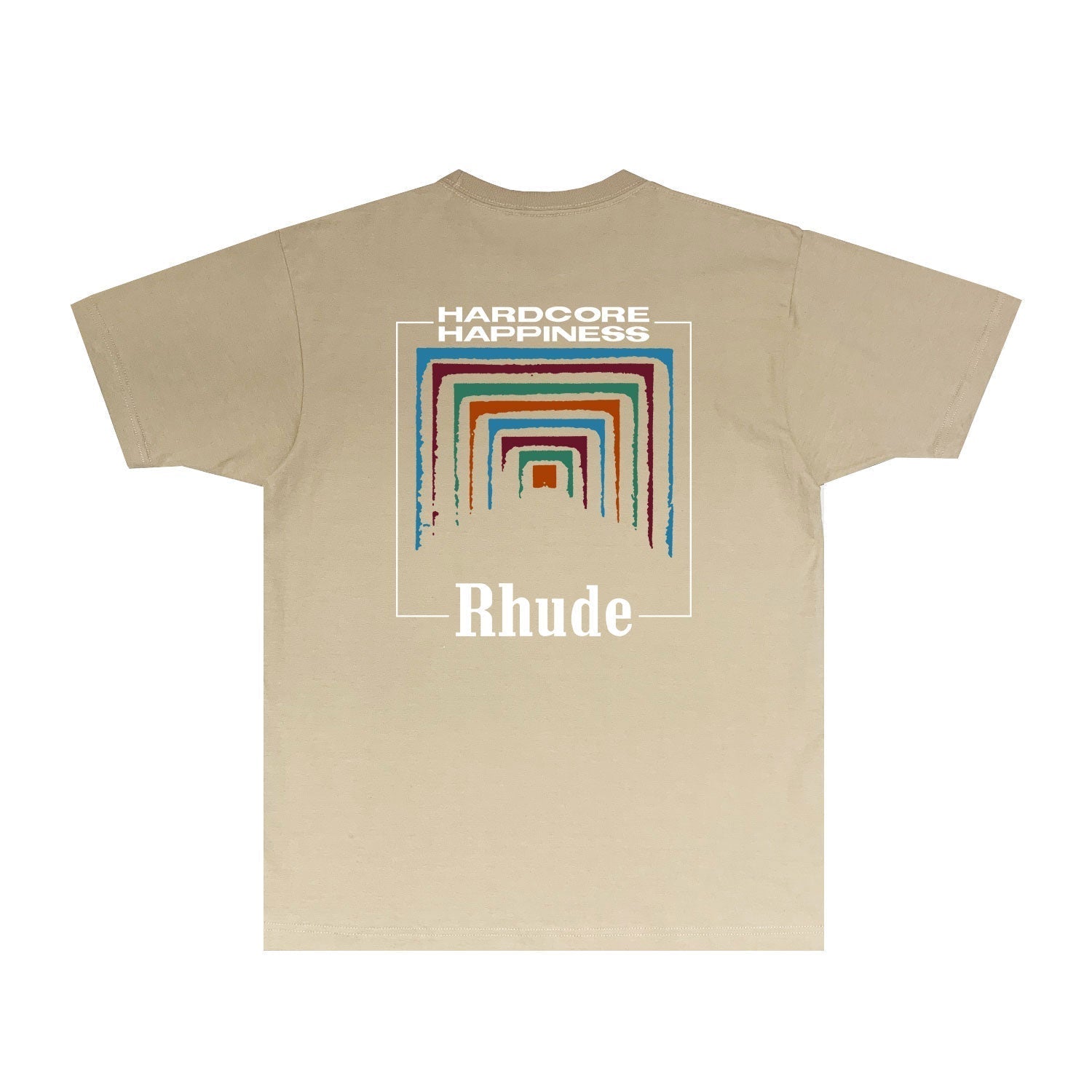 Rhude T Shirts Printed Trendy Pure Cotton