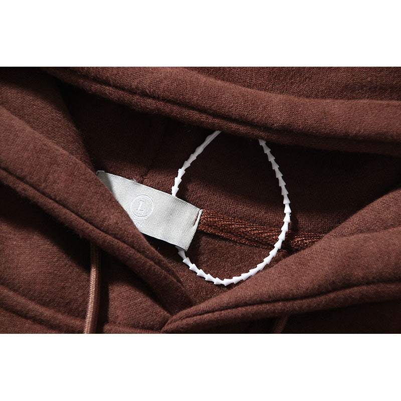 Kanye West Sunday Service Hoodie Tooth Stone Creative Printing Fleece Hoodie