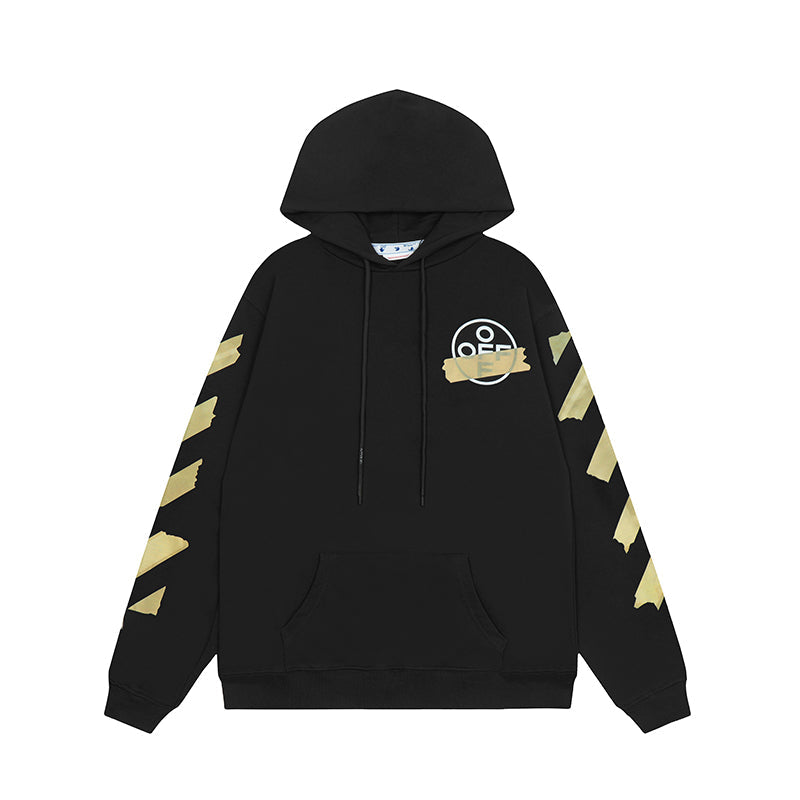OFF WHITE Hoodie Trendy Street Style Personalized Cotton