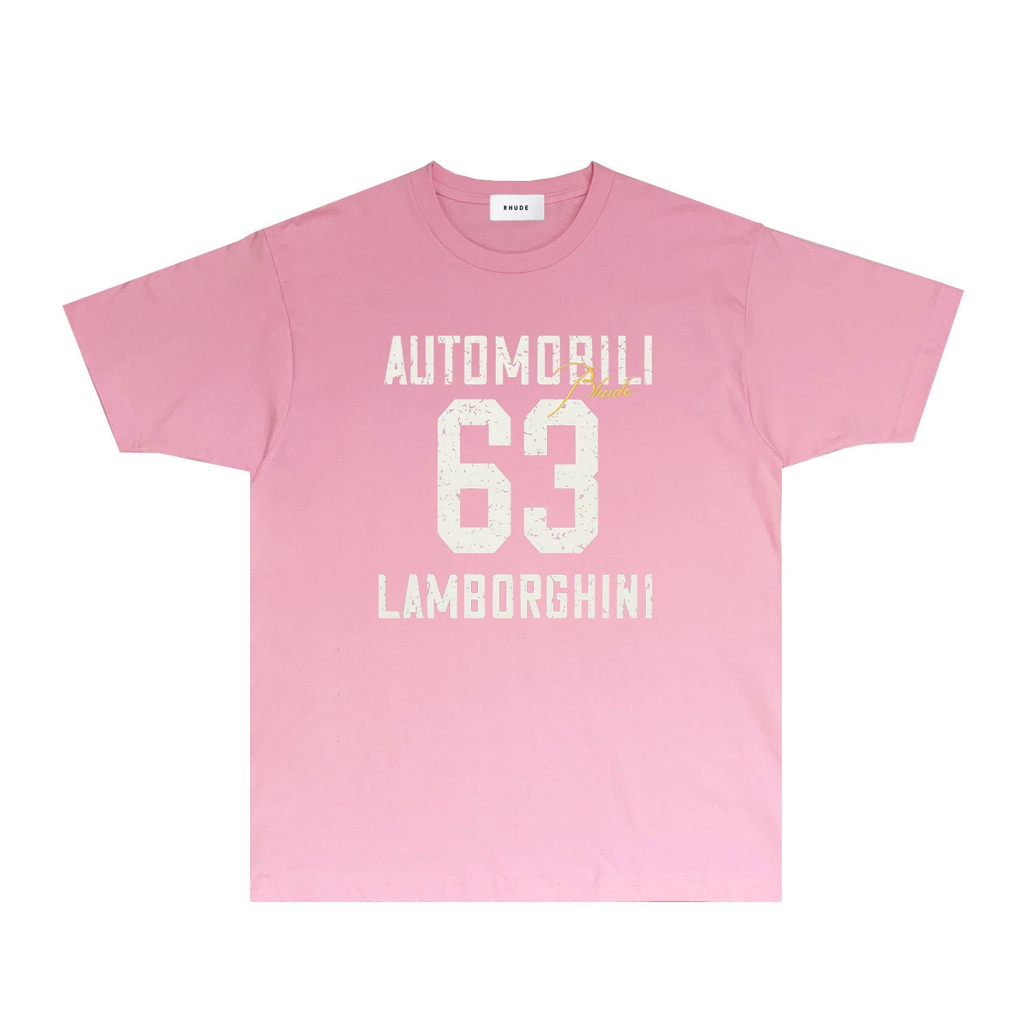 Rhude T Shirts Printed Trendy Pure Cotton