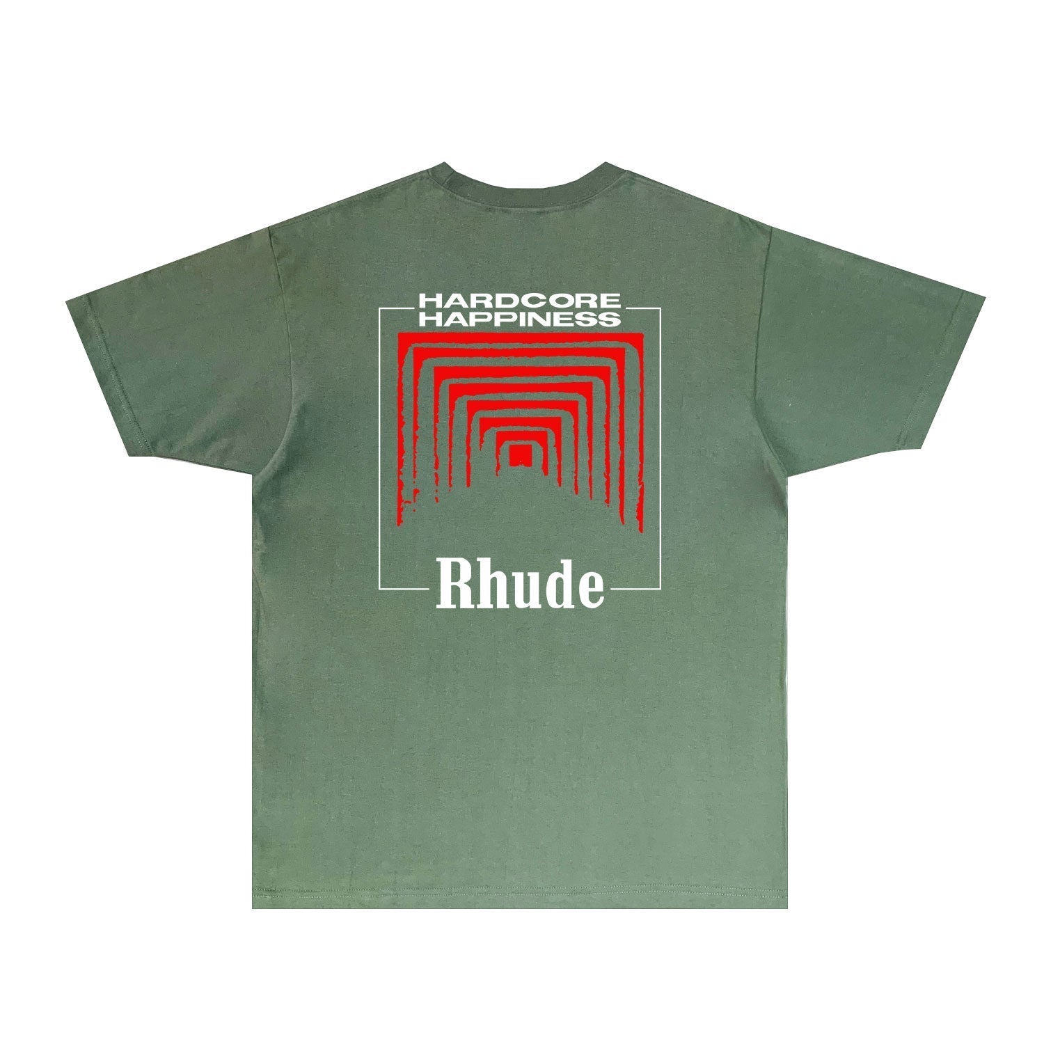 Rhude T Shirts Printed Trendy Pure Cotton