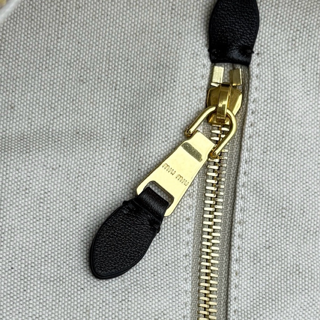 ＭＩ ＭＵ  IVY LEATHER BAG COFFE