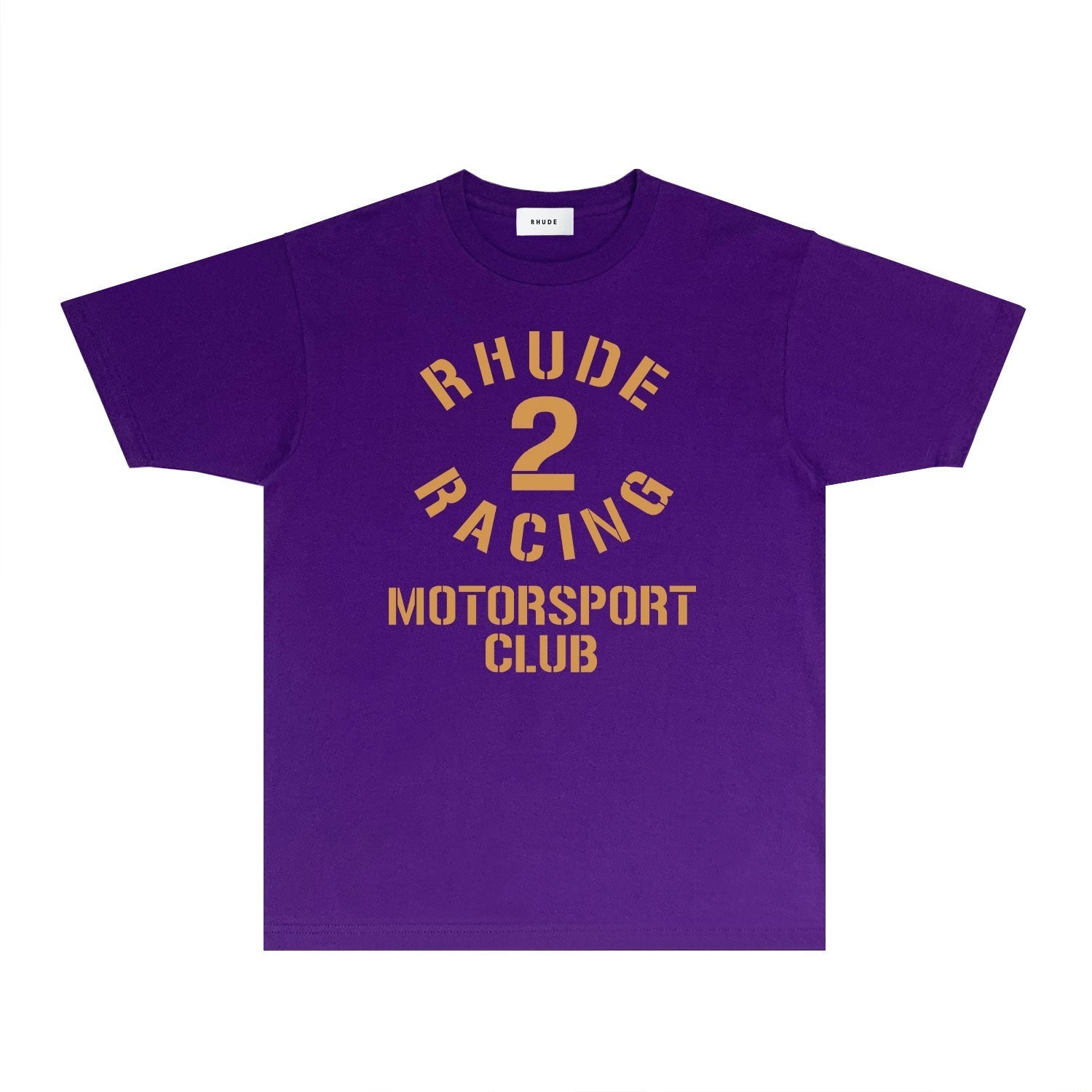 Rhude T Shirts Printed Trendy Pure Cotton