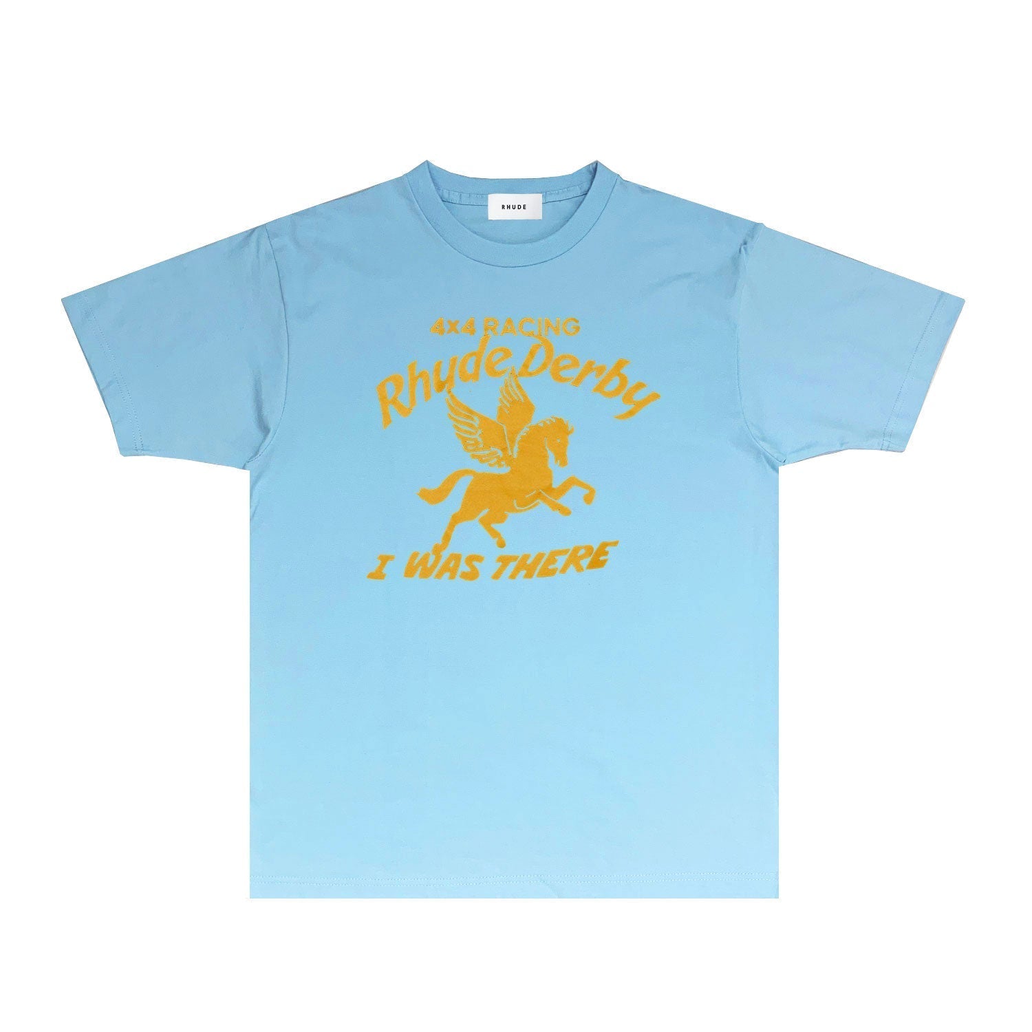 Rhude T Shirts Printed Trendy Pure Cotton