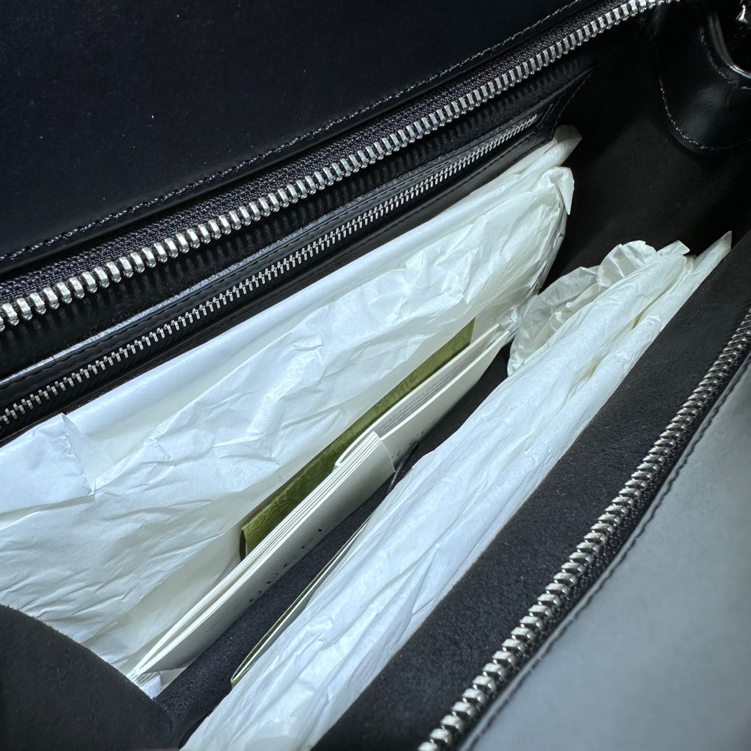 ＧＣＣＩPETITE GG SMALL TOTE BAG BLACK