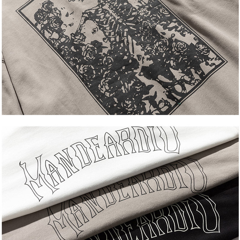 Men's Graphic Hoodies Men's Autumn Printed Hoodie Men's and Women's Casual Top