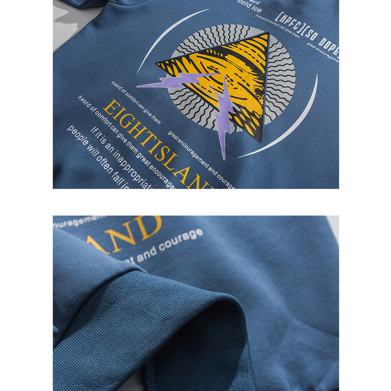 Men's Graphic Hoodies Men's Autumn Casual Hooded Sweater for Boys