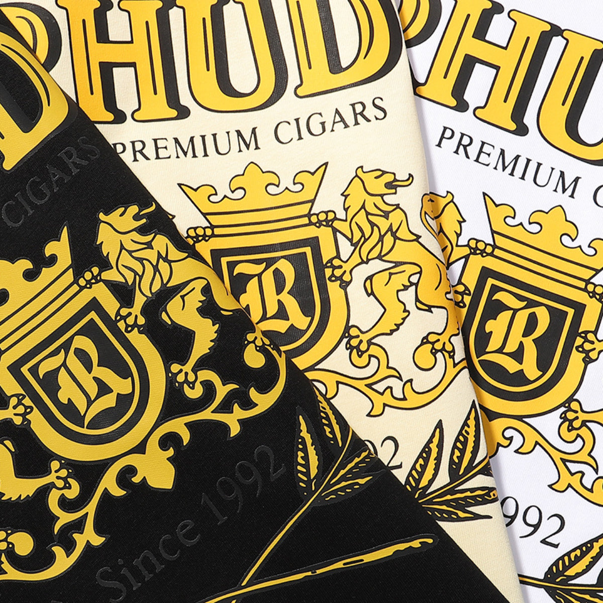 Rhude T Shirt Wheat Ear Badge Short Sleeve T-Shirt