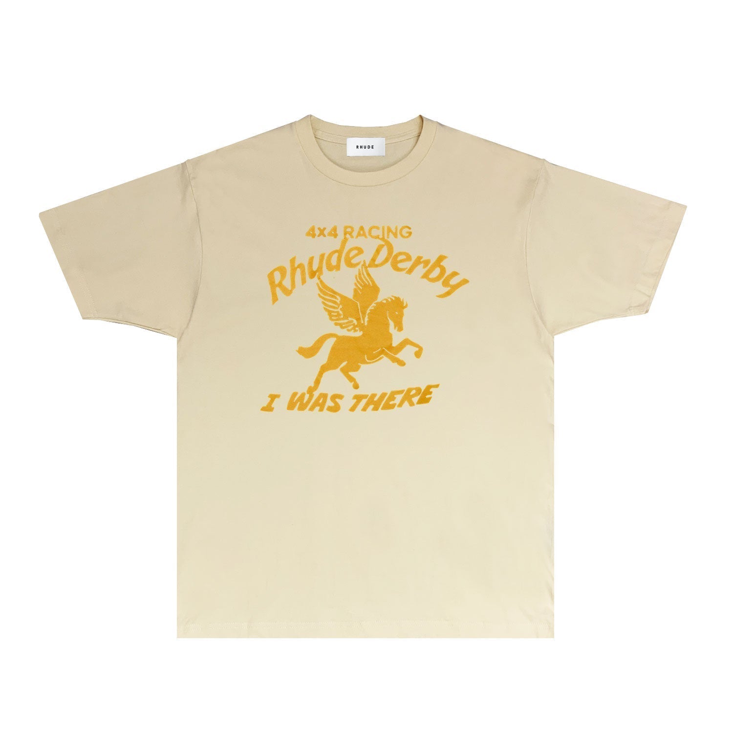 Rhude T Shirts Printed Trendy Pure Cotton