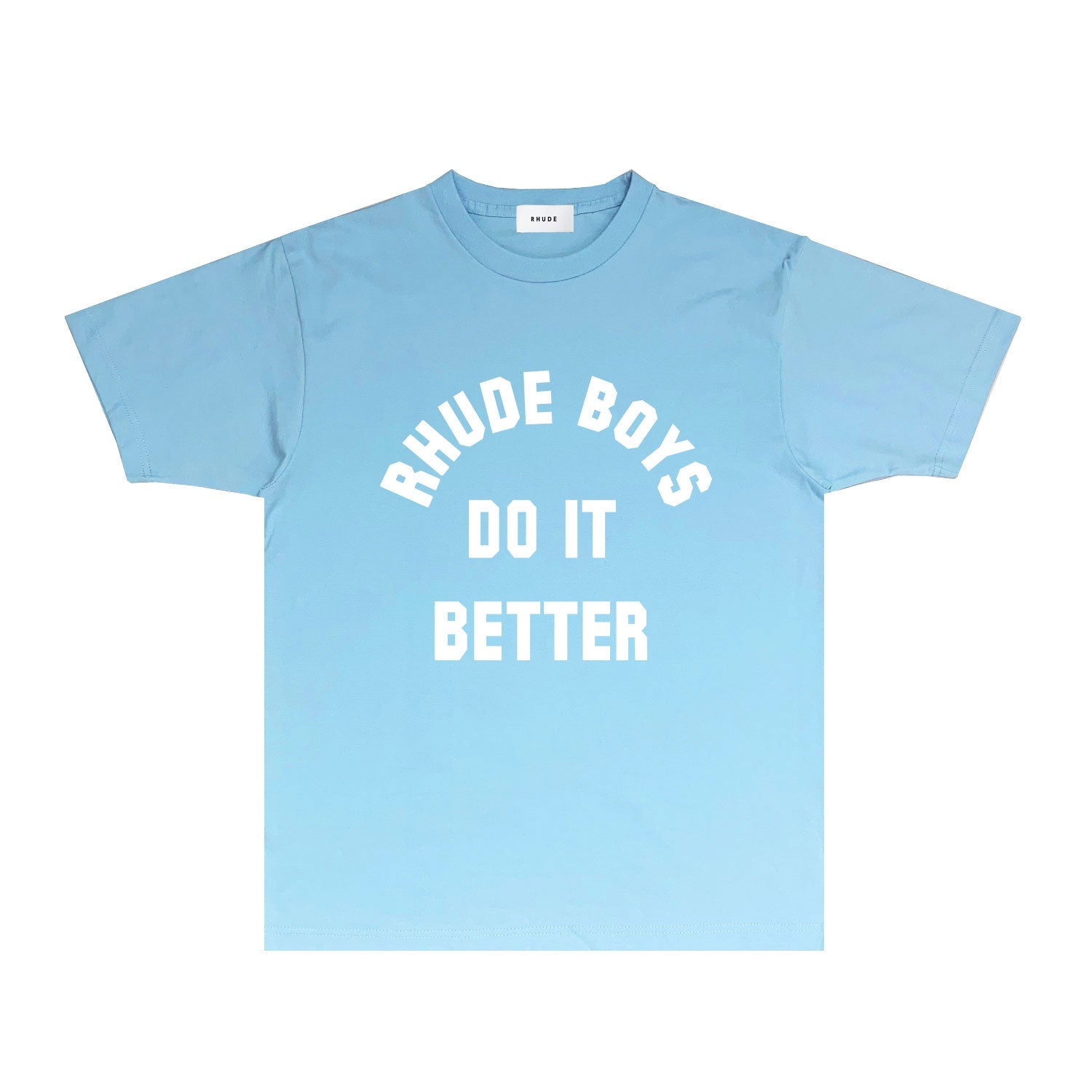 Rhude T Shirts Printed Trendy Pure Cotton