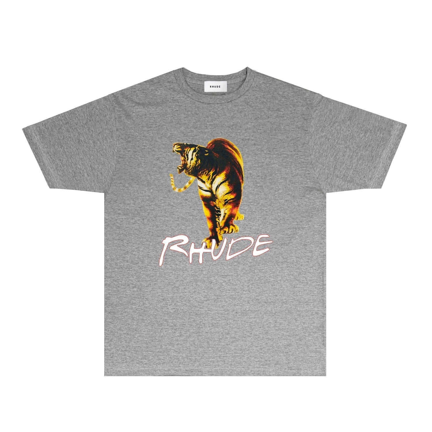 Rhude T Shirts Printed Trendy Pure Cotton