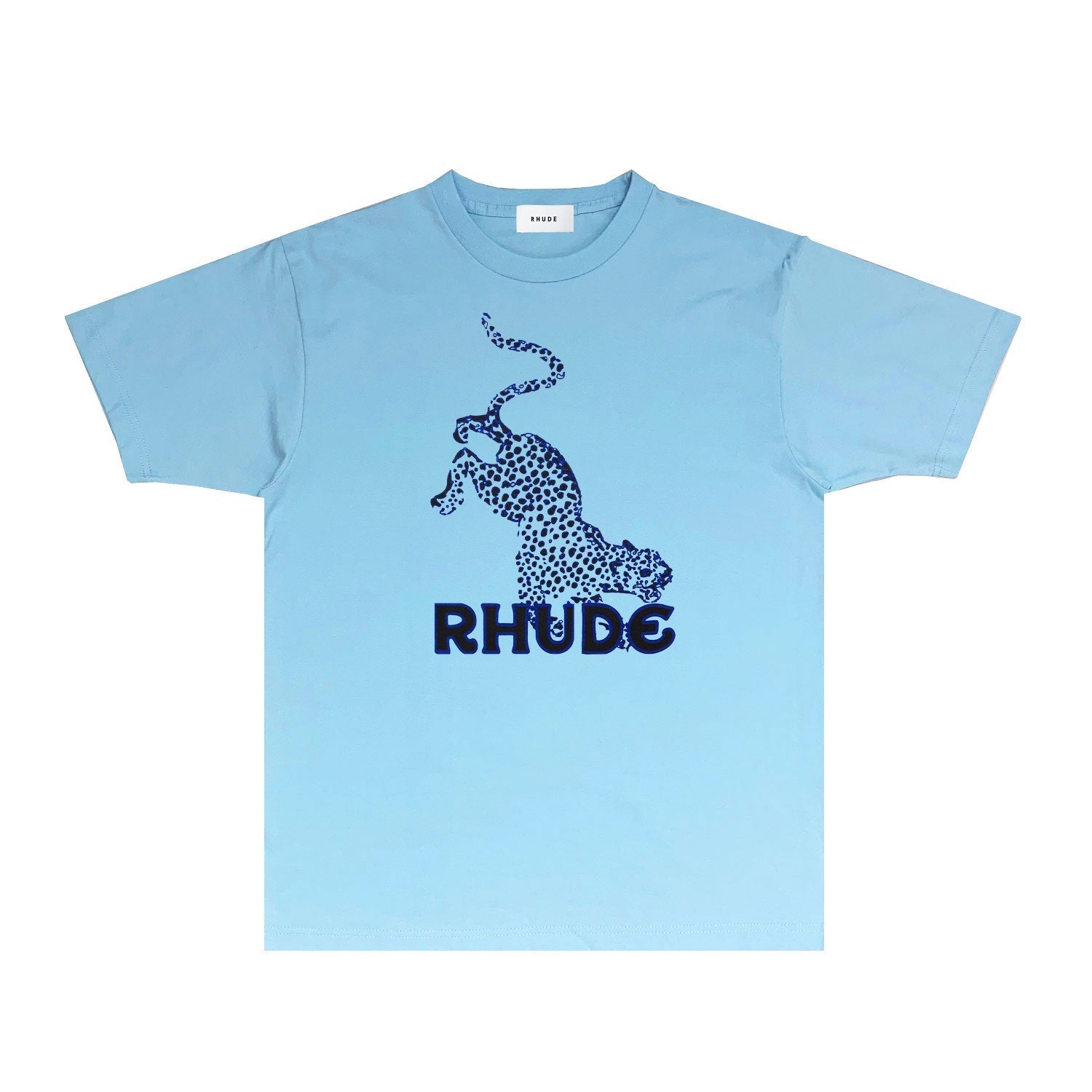 Rhude T Shirts Printed Trendy Pure Cotton