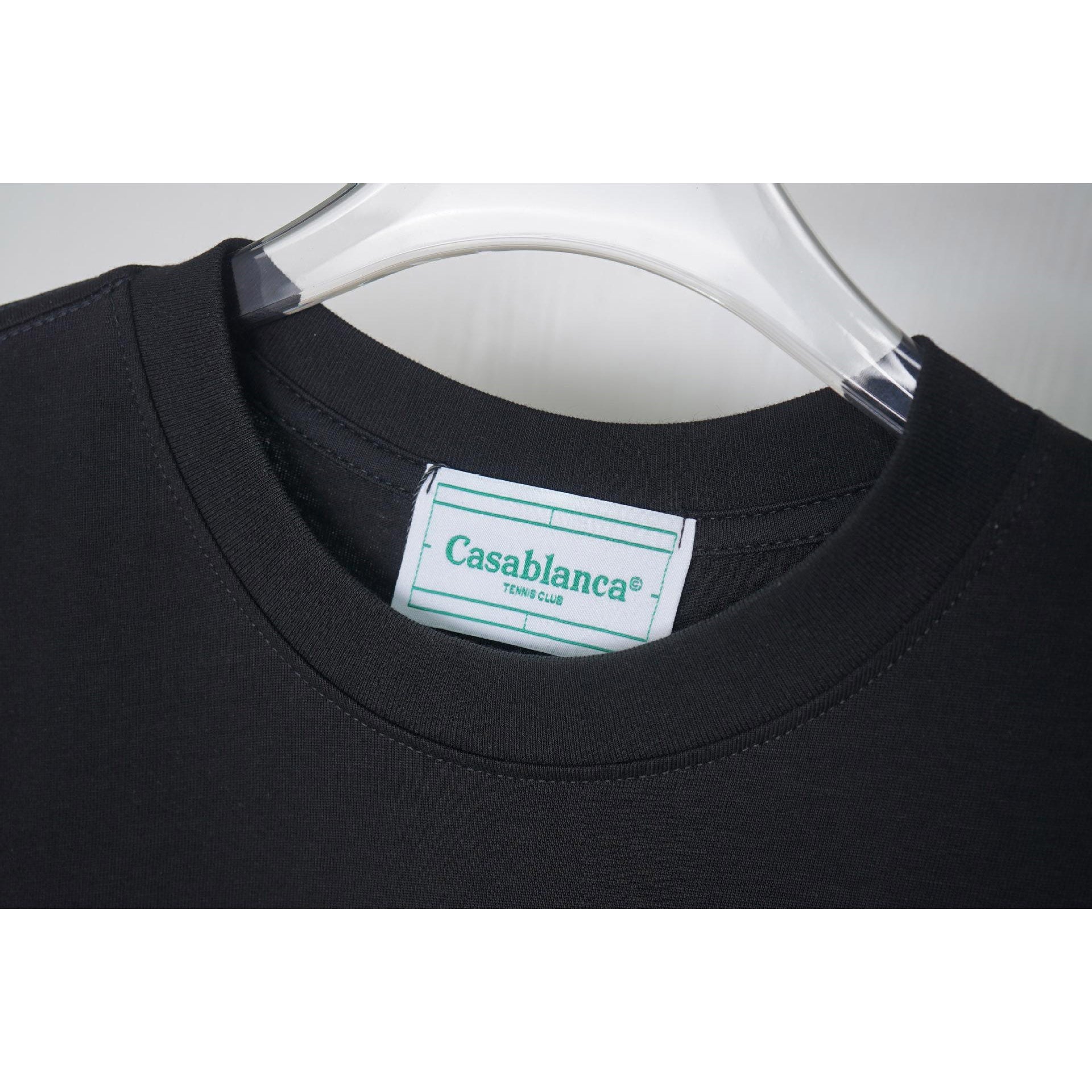 Casablanca T Shirts Fashion Casual Crew Neck Tee