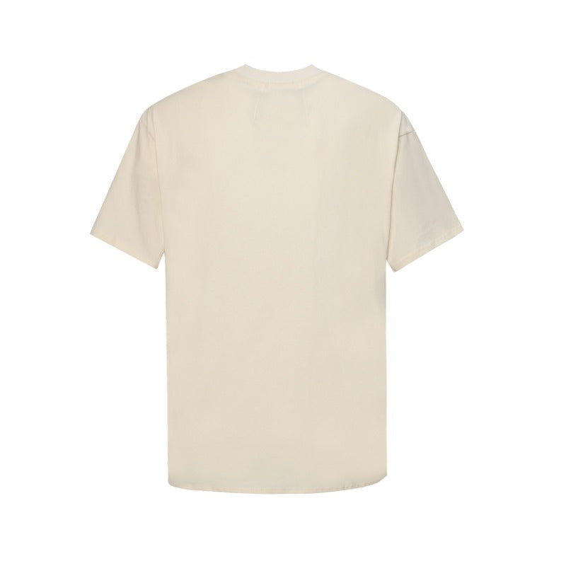 Rhude T Shirt Parrot Wheat Ear Letter Print Short Sleeve T-Shirt