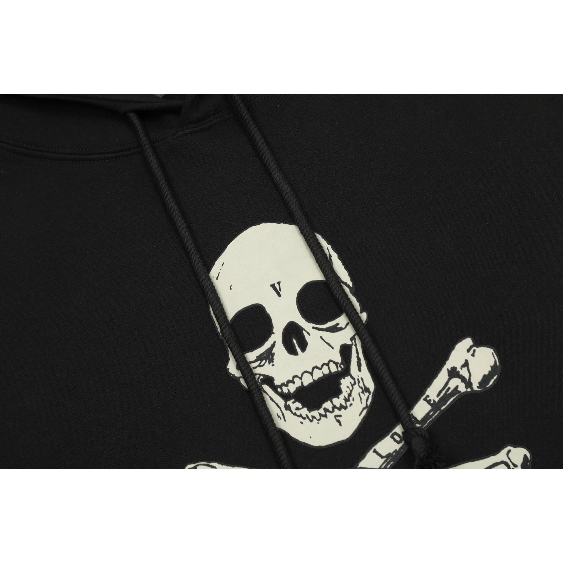 Vlone Hoodie Autumn and Winter Skull Big V Letter