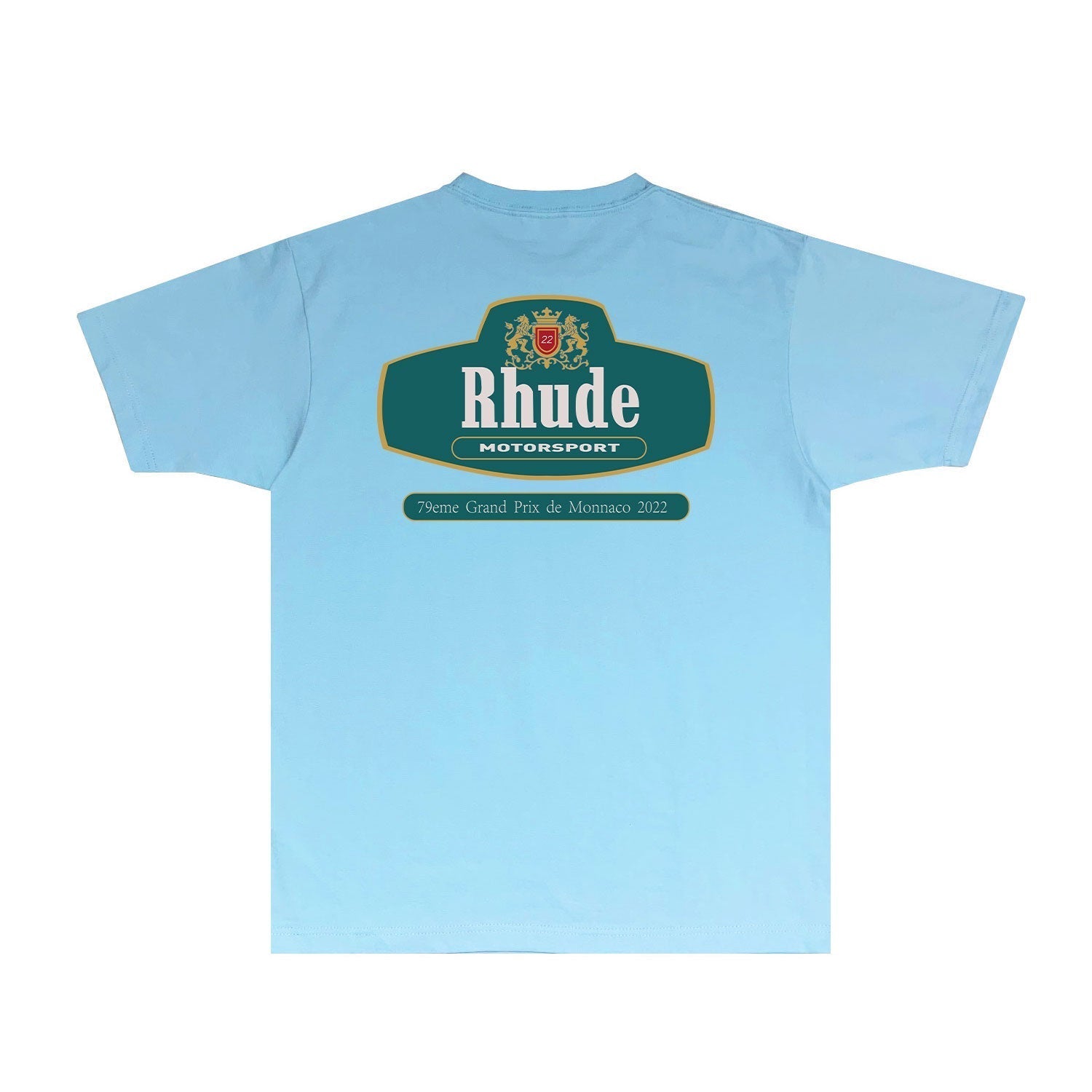 Rhude T Shirts Printed Trendy Pure Cotton