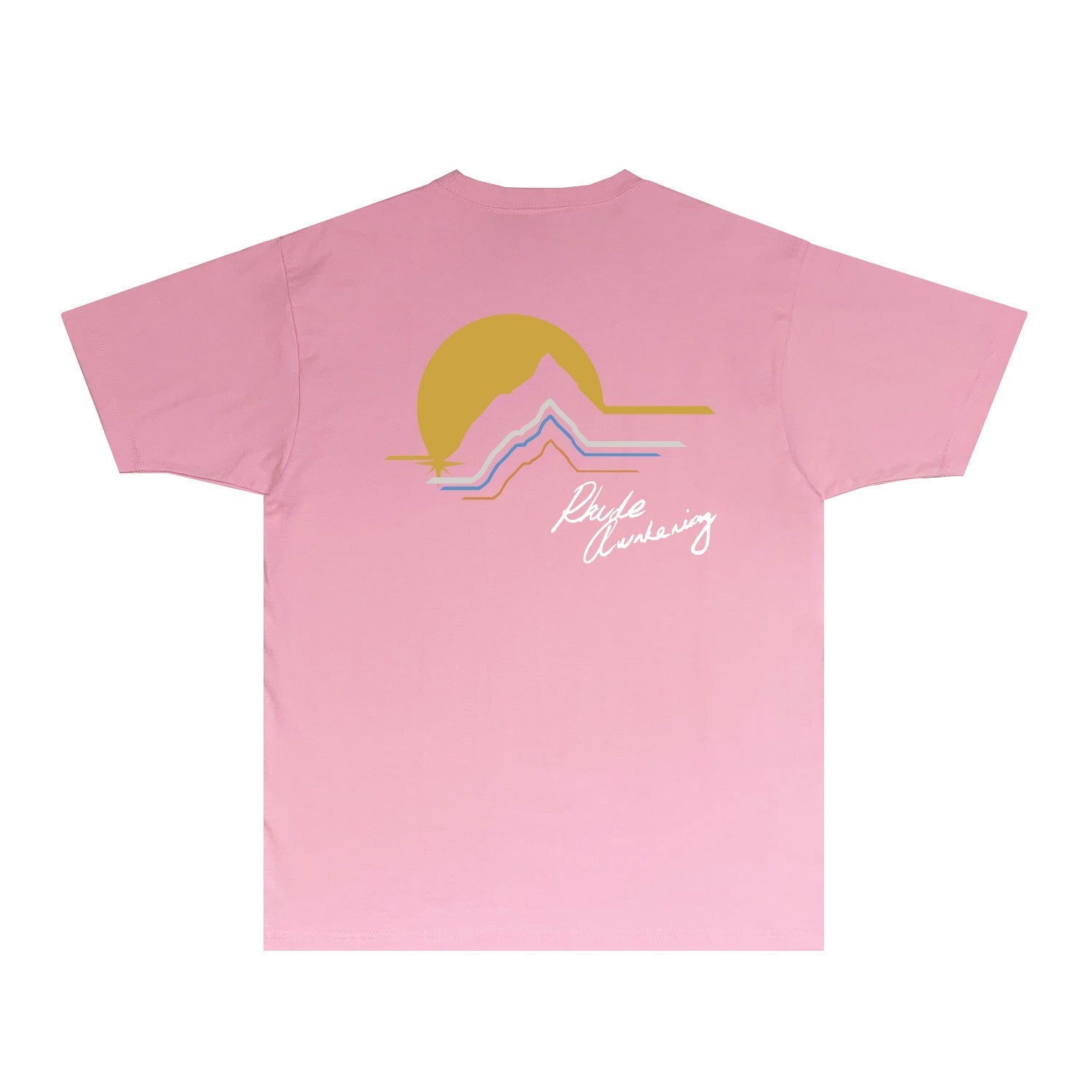 Rhude T Shirts Printed Trendy Pure Cotton