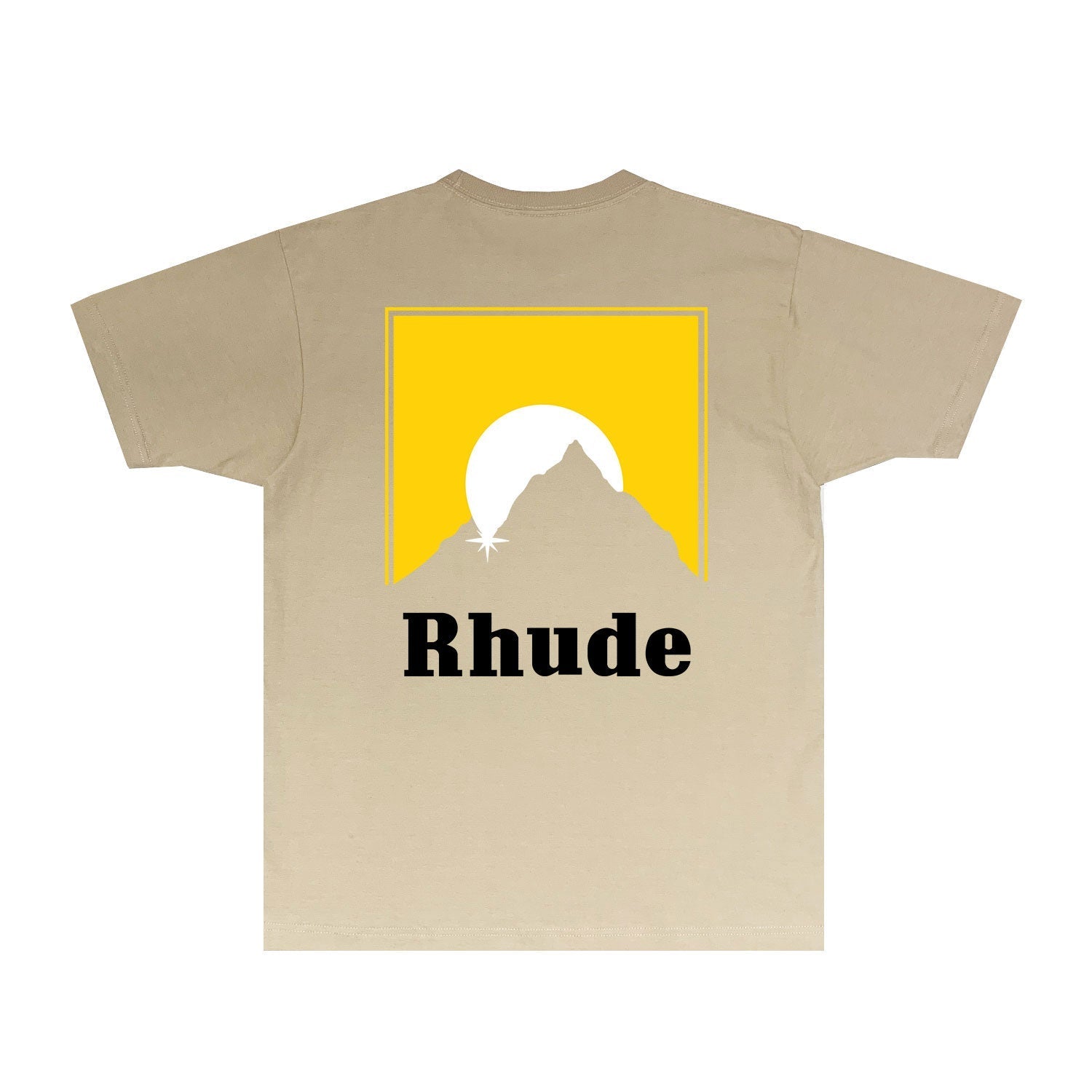 Rhude T Shirts Printed Trendy Pure Cotton