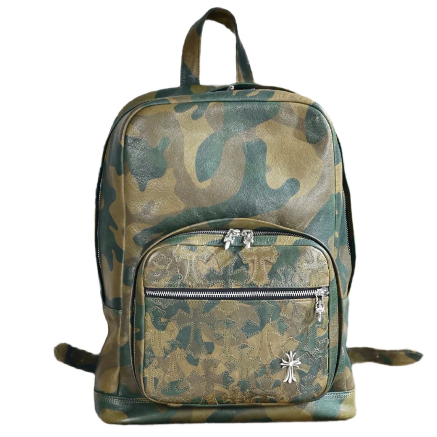 ＣＨＲＭ ＨＲＴＳ SEVENTH GRADE LEATHER CROSS BACKPACK CAMO