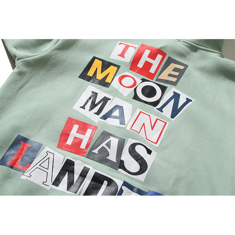 Kanye West Sunday Service Hoodie The Moon Man Has Landed Hoodie