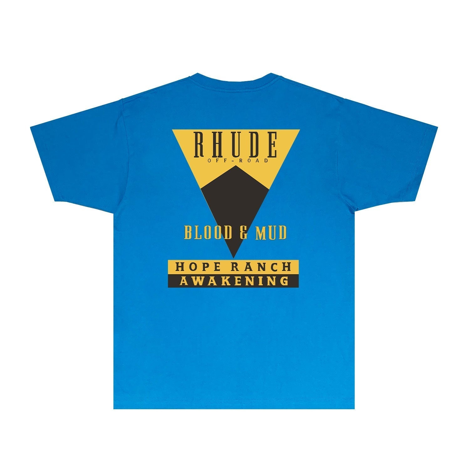 Rhude T Shirts Printed Trendy Pure Cotton