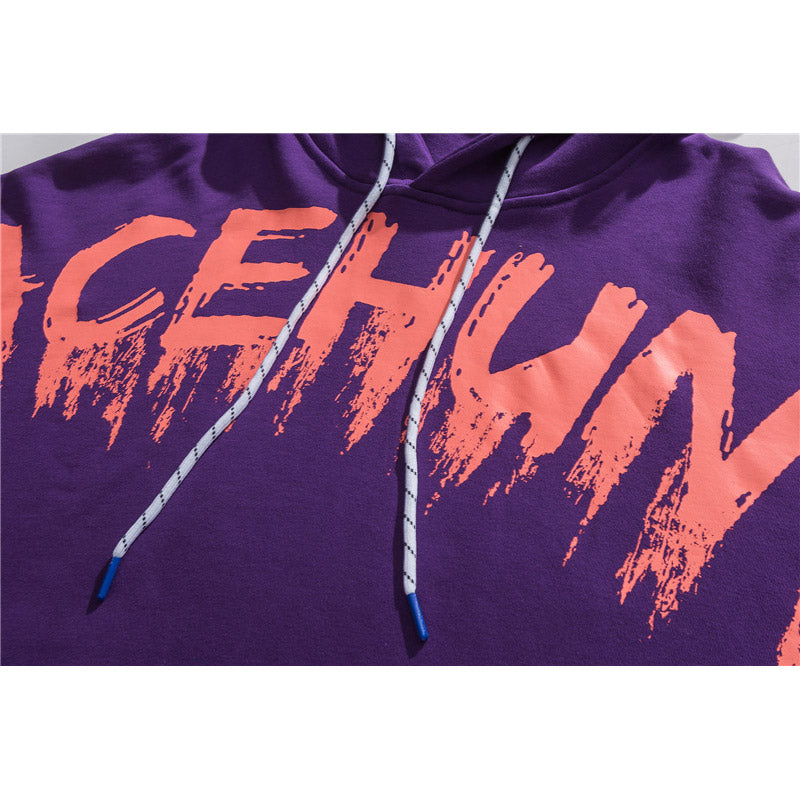 Men's Graphic Hoodies Men's Autumn Casual Big Letter Print Pullover Men's Clothing