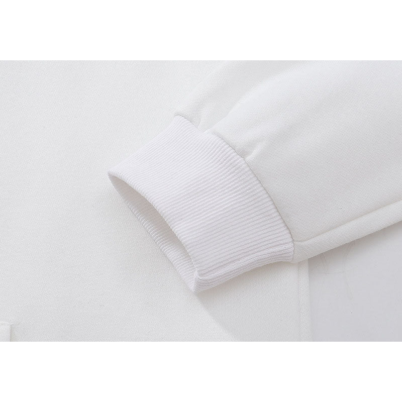 Kanye West Sunday Service Hoodie Flamingo Printing Plus Velvet Pullover Guard