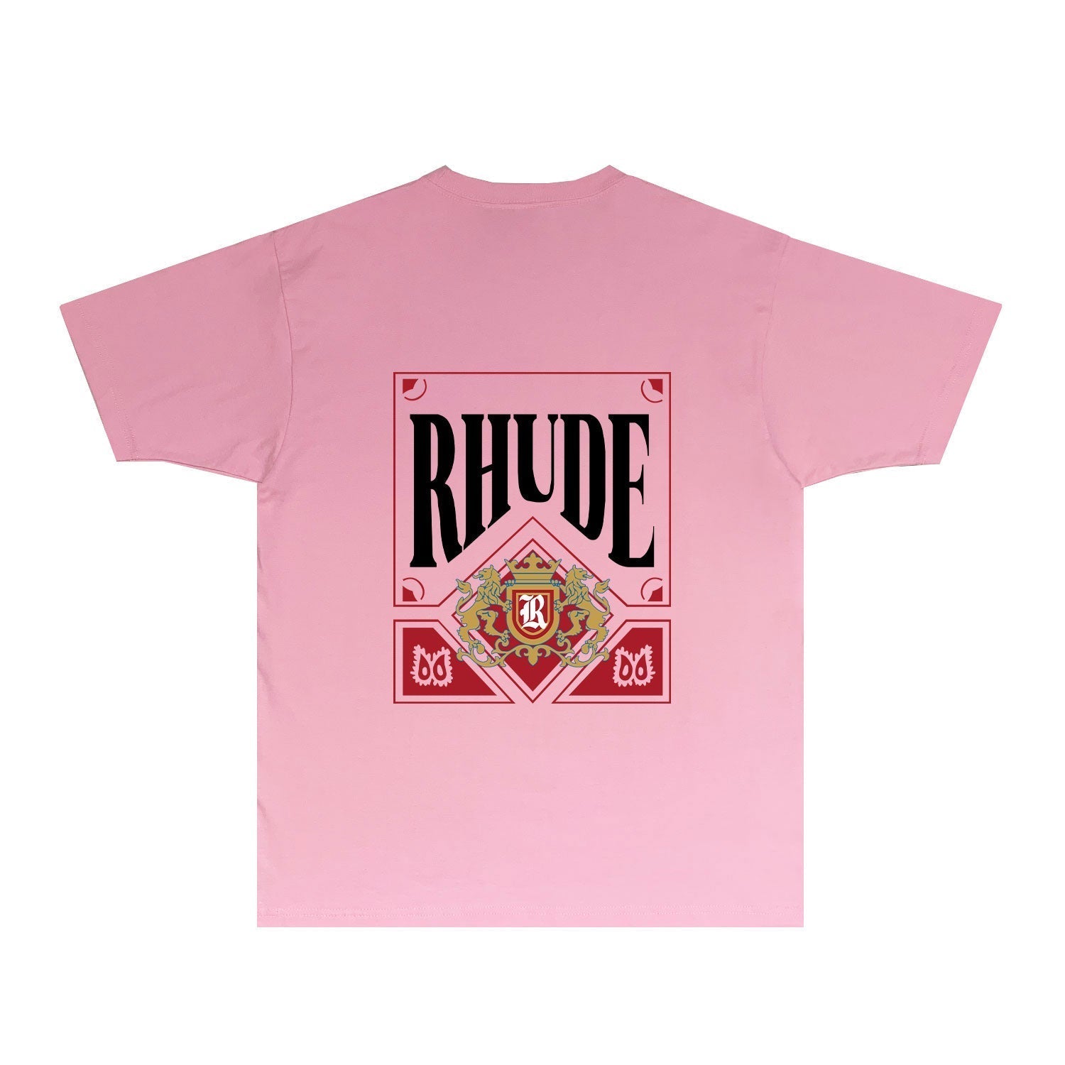 Rhude T Shirts Printed Trendy Pure Cotton