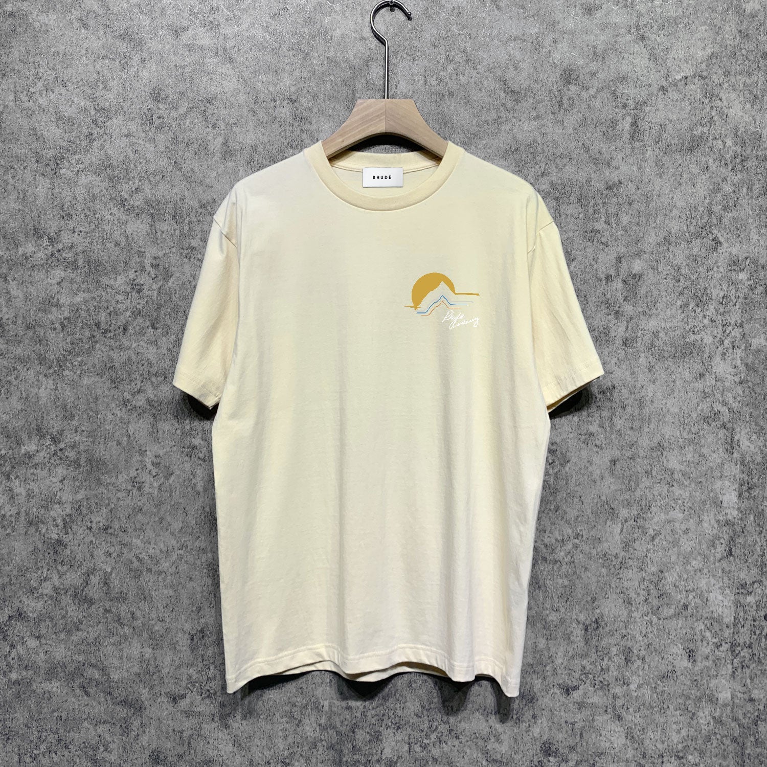 Rhude T Shirts Printed Trendy Pure Cotton