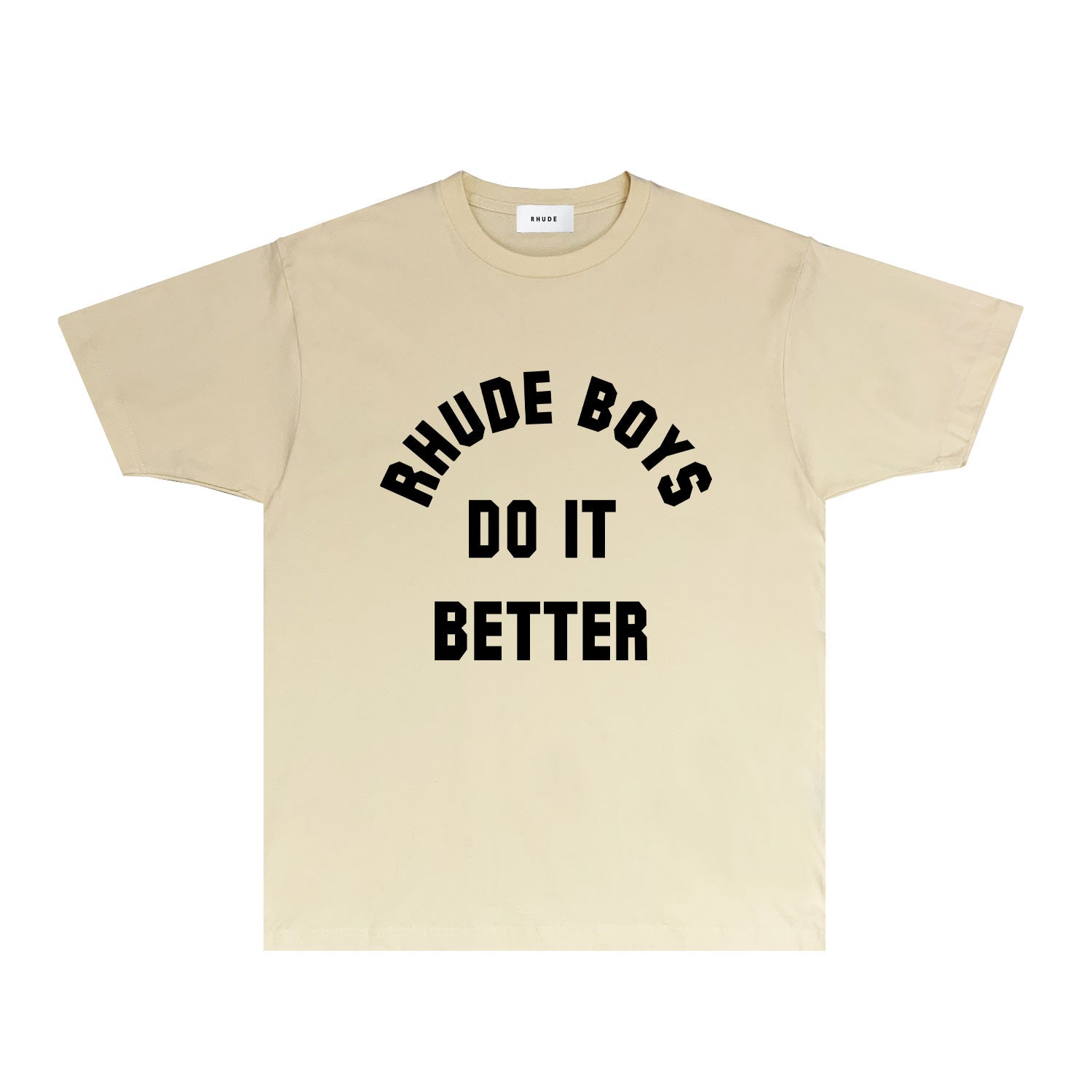 Rhude T Shirts Printed Trendy Pure Cotton