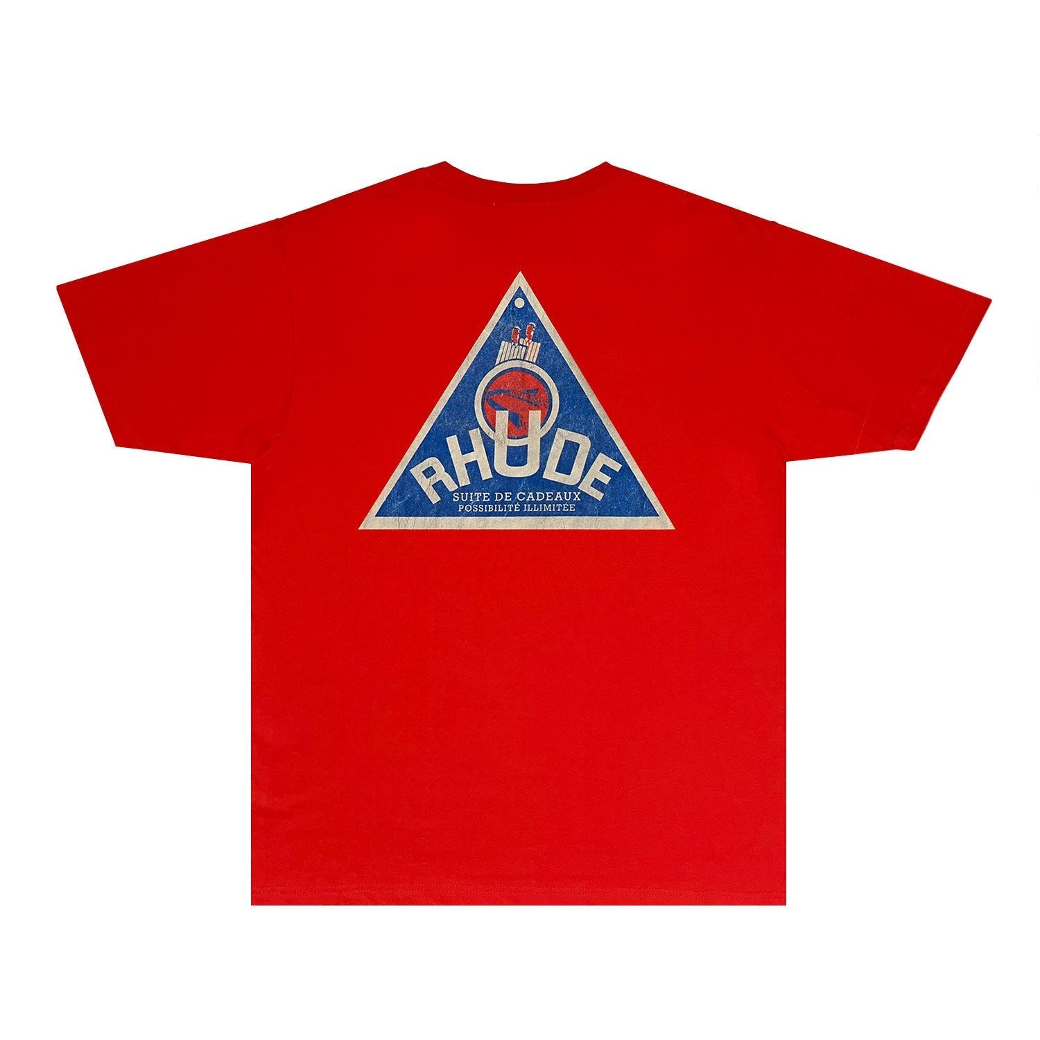Rhude T Shirts Printed Trendy Pure Cotton