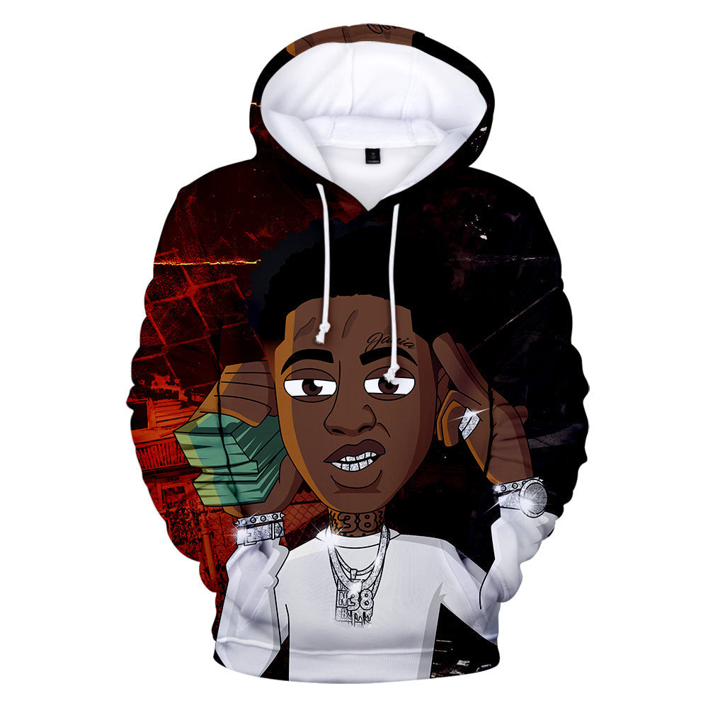 Never Broke Again Hoodie 3d Hooded Men'S Women'S Pullover