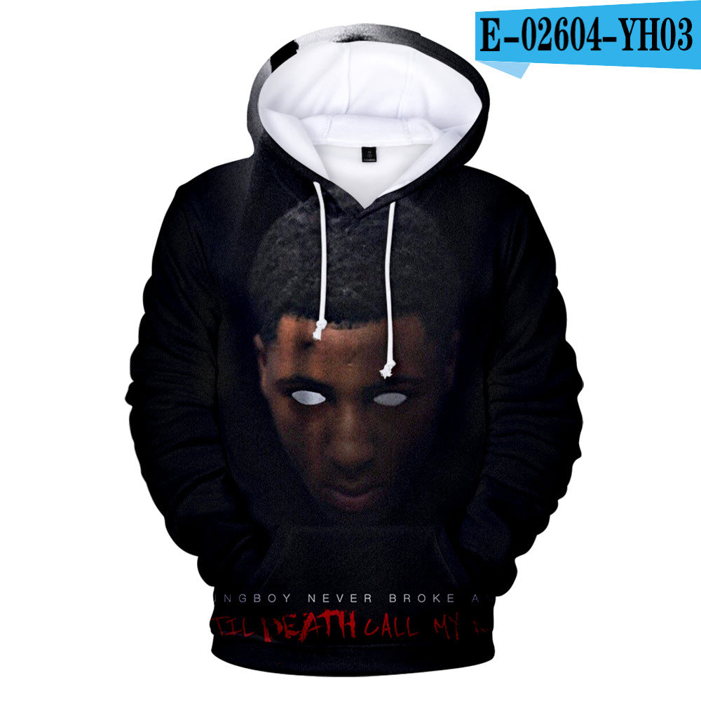 Never Broke Again Hoodie 3d Hooded Men'S Women'S Pullover