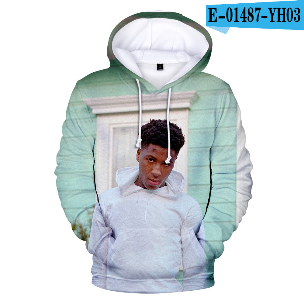 Never Broke Again Hoodie 3d Hooded Men'S Women'S Pullover