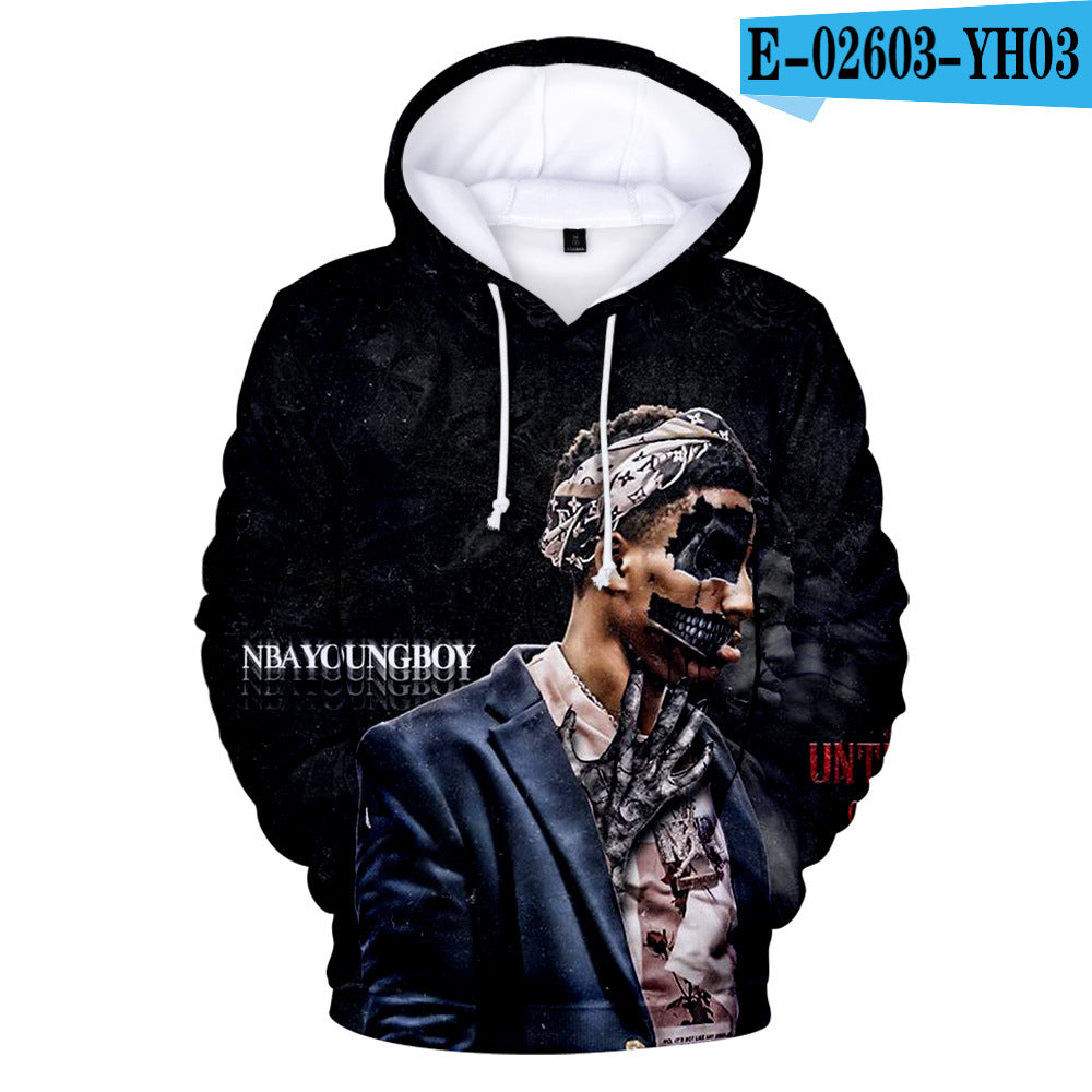 Never Broke Again Hoodie 3d Hooded Men'S Women'S Pullover