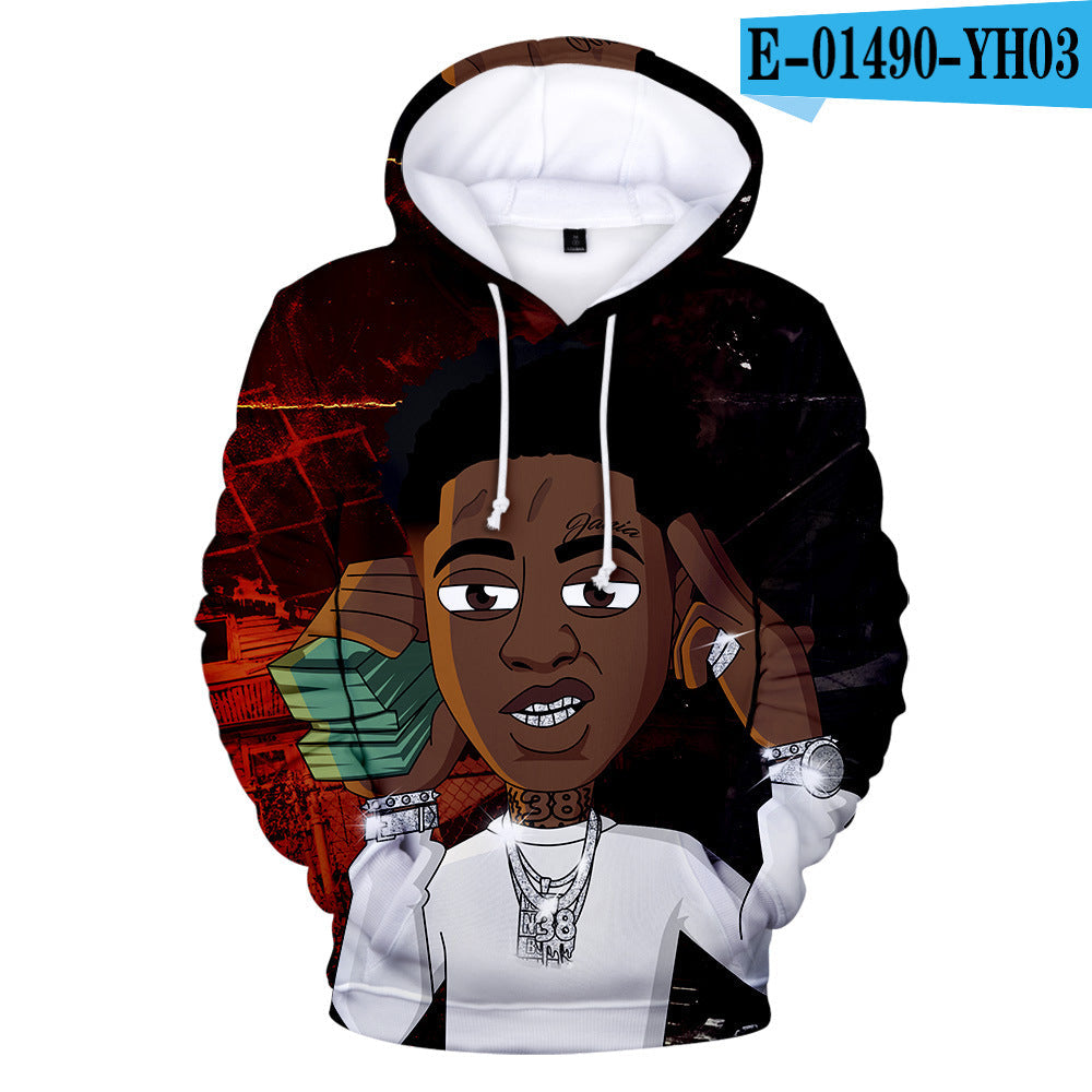 Never Broke Again Hoodie 3d Hooded Men'S Women'S Pullover