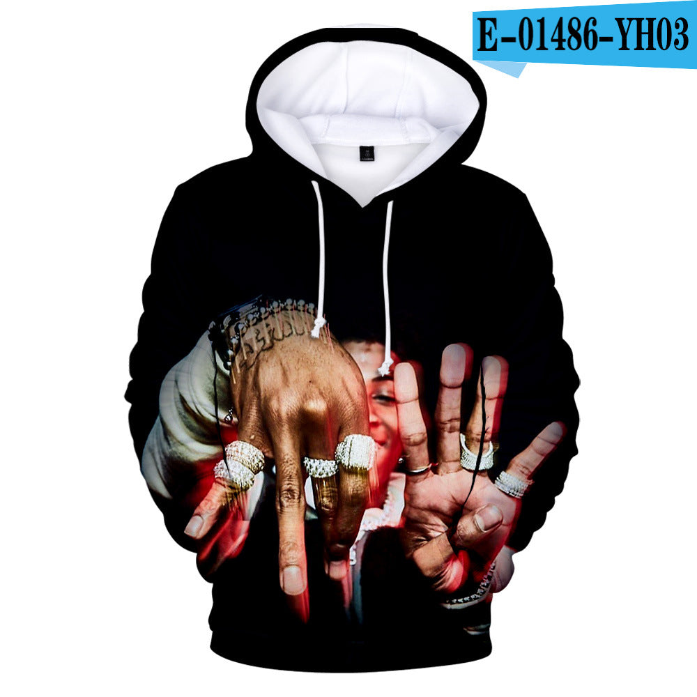 Never Broke Again Hoodie 3d Hooded Men'S Women'S Pullover