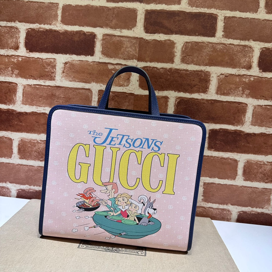 ＧＣＣＩKIDS X J E T S O N S ALL-OVER PRINTED TOTE BAG