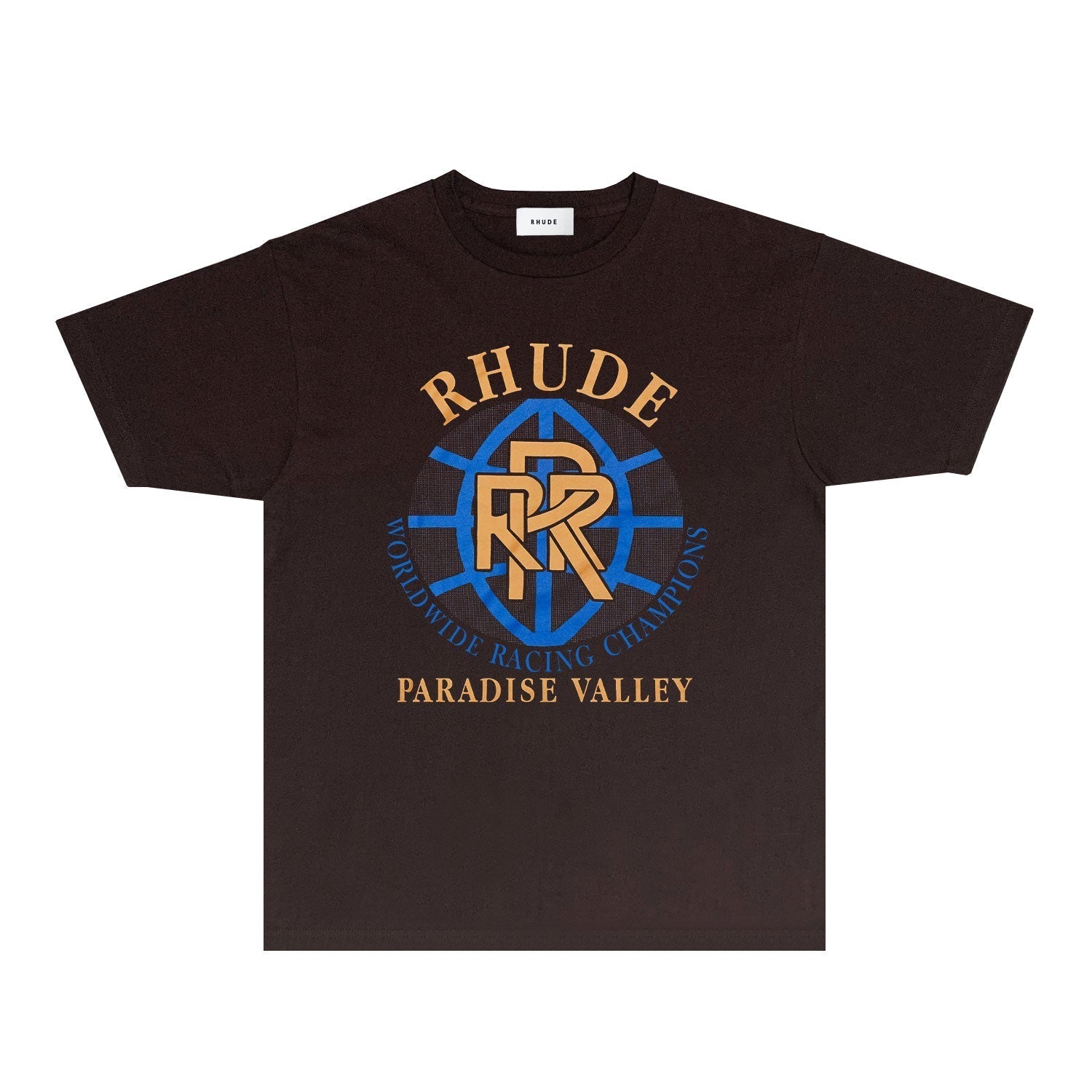 Rhude T Shirts Printed Trendy Pure Cotton