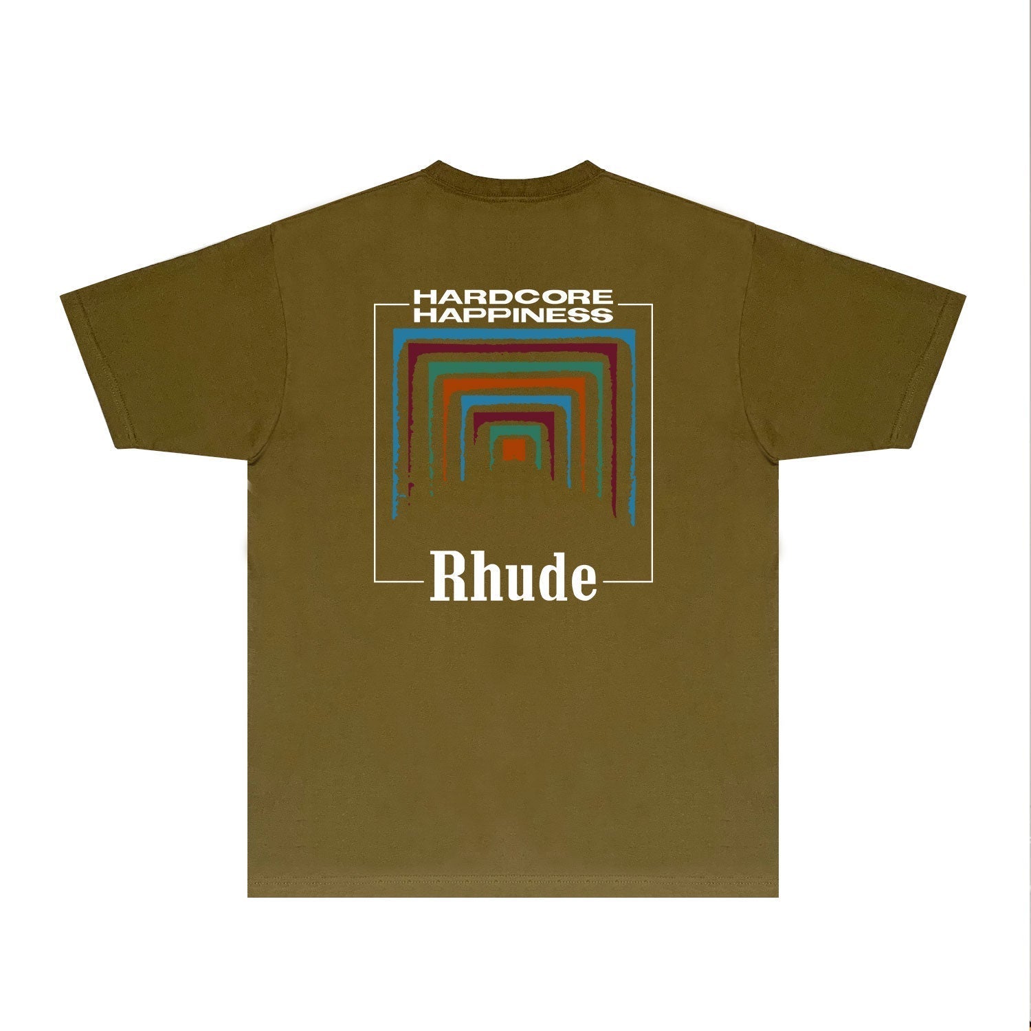 Rhude T Shirts Printed Trendy Pure Cotton