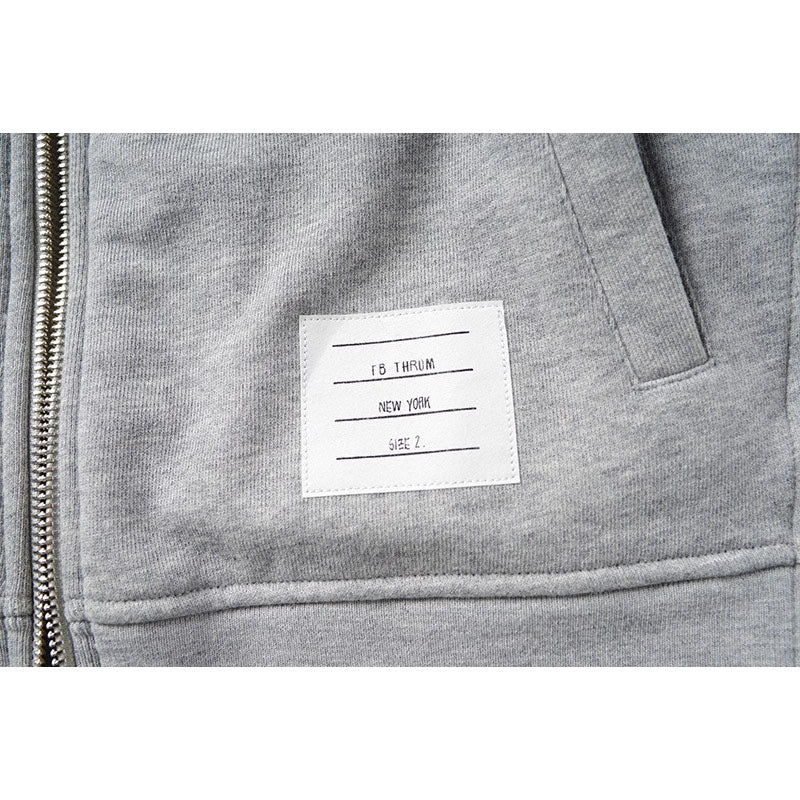 Kanye West Sunday Service Hoodie British Style Terry Zipper Cardigan Hoodie Loose