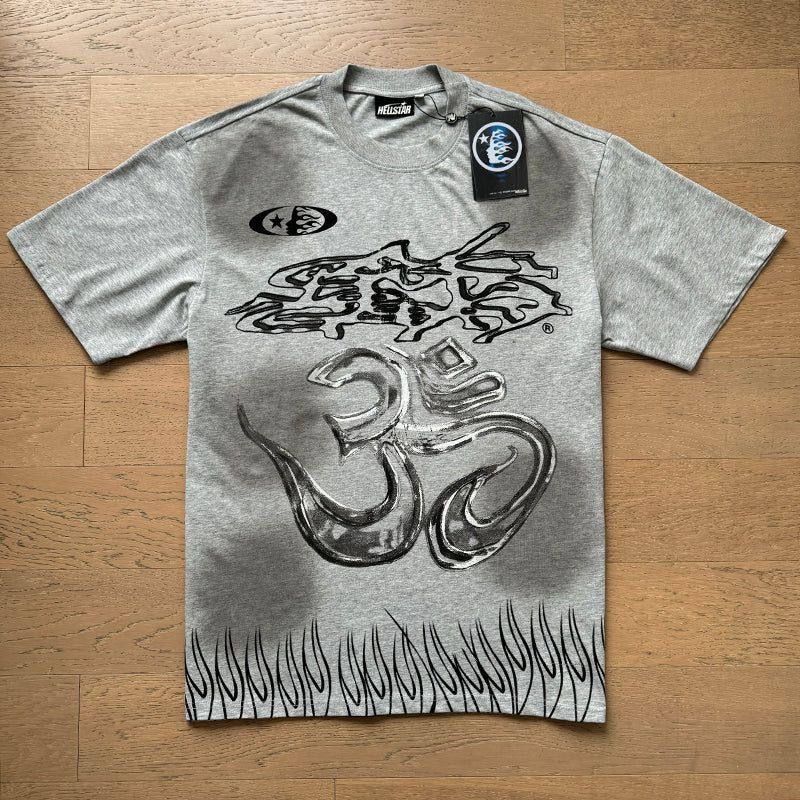 Hellstar T Shirts Washed Aging Process