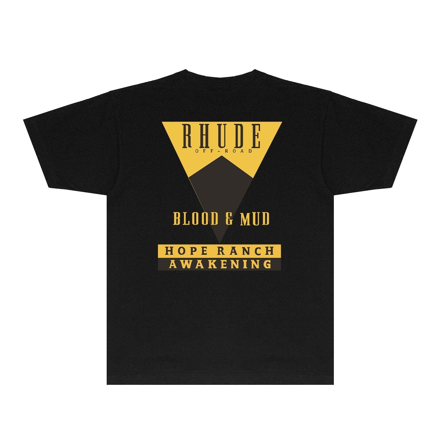 Rhude T Shirts Printed Trendy Pure Cotton